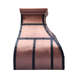 sinda hammered copper vent hoods