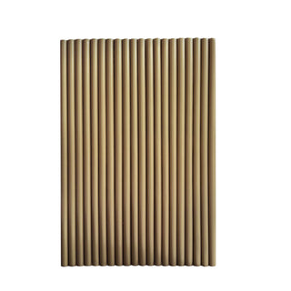 SINDA Custom Reeded Brushed Brass Range Hood