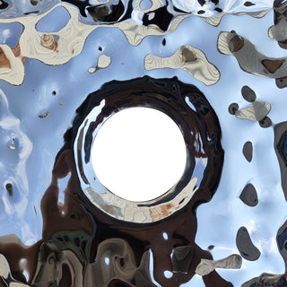 Close-up of a stainless teel sink