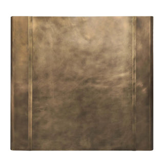 modern handcrafted aged brass kkitchen vent hood