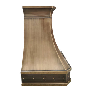 SINDA kitchen brass exhaust hood 