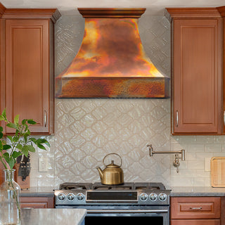 SINDA fired copper range hood