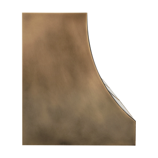 Kitchen Custom Aged Brass Vent Hood