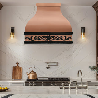 SINDA Handmade Copper Custom Vent Hood