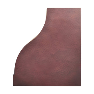 hammered copper range hood-Sinda 