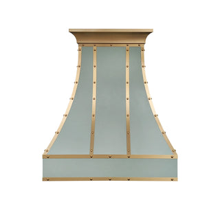 decorative wall-mounted stainless steel range hood