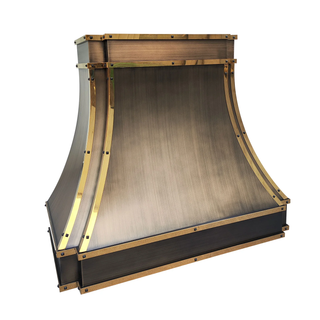 SINDA antique brass vent hood 