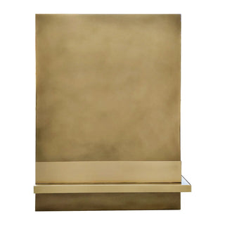 Handmade Kitchen Box Shape Aged Brass Range Hood SINDA