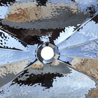 Close-up of a kitchen stainless steel sink