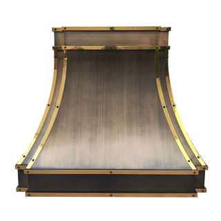 SINDA Kitchen Antique Brass Vent Hood