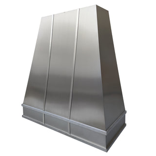 SINDA Handmade Tuscan Stainless Steel Hood Kitchen