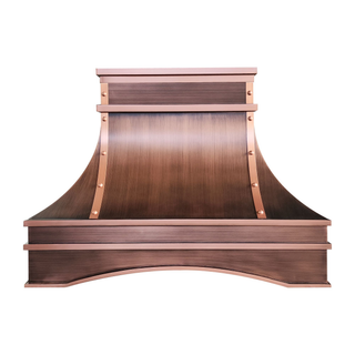 [CUSTOM] SINDA Timeless Elegance Arch Antique Copper Range Hood - H26-A4