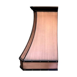 SINDA Antique Copper Range Hood In Stock, 54"W x 24"D x 39"H