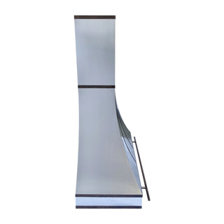 stainless steel range hood, Ideal for the look of high-end industrial kitchen designs