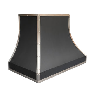 SINDA Luxury Black Stainless Steel Custom Kitchen Range Hood