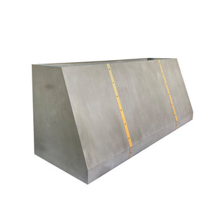 SINDA Luxury Sloped Shape Zinc  Kitchen Vent Hood