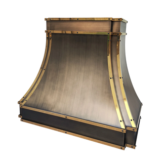 sinda kitchen handmade brass range hood 