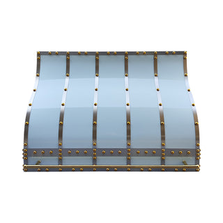 sinda custom stainless steel over the stove range hood