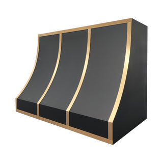 Decorative Sloped Stainless Steel Kitchen Vent Hood