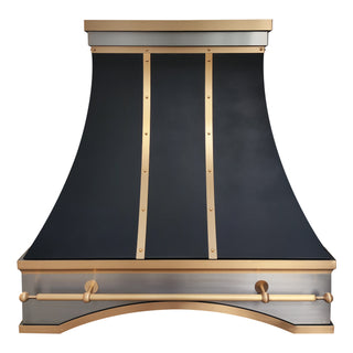 SINDA Handmade Tuscan Stainless Steel Custom Vent Hood
