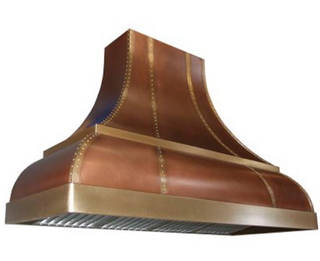 Custom - SINDA Copper Range Hood for Bianca