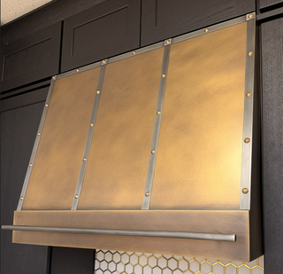 Custom Link -  SINDA Brass Range Hood for Clay