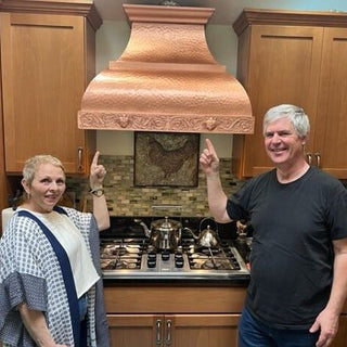 [CUSTOM] SINDA Arch Bell Copper Stove Hood - H1-S