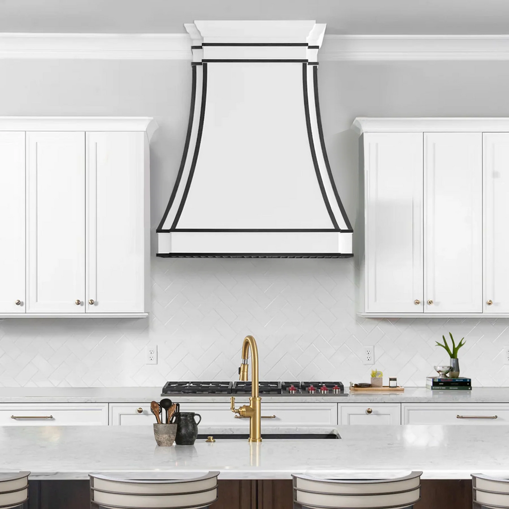 Custom - SINDA SRH33-4TR-BS Stainless Steel Range Hood for Donald