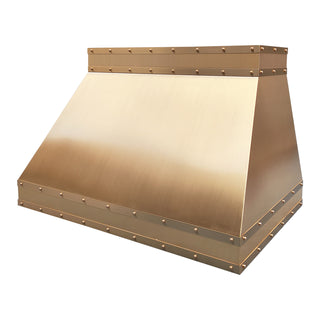 kitchen brass extractor hood