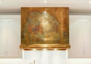 Custom - SINDA Brass Range Hood for Jemma