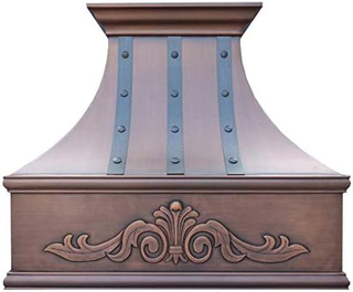 Custom -  SINDA H7TRA2 Copper Range Hood for Rosalina