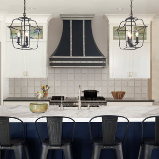[CUSTOM] SINDA Curved Black Stainless Steel Kitchen Hood SRH3-C2STRM