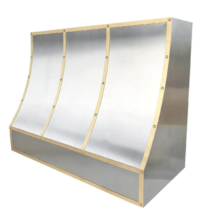 Custom -  SINDA SRH9-4TR-C Stainless Steel Range Hood for Desiree