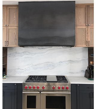 Custom - SINDA Black Stainless Steel Range Hood for Sofia