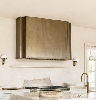 Custom -  SINDA Brass Range Hood for Maheva