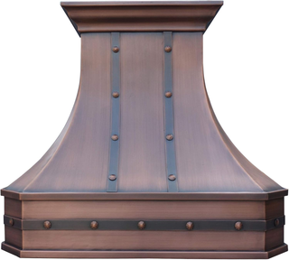 Custom -  SINDA H3TR Copper Range Hood for William
