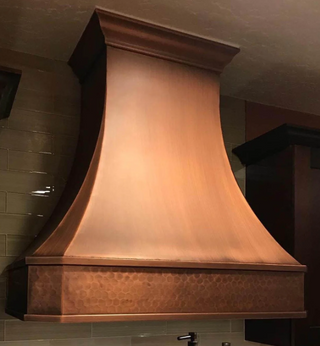 Custom Link -  SINDA H3TR Copper Range Hood for Thelma