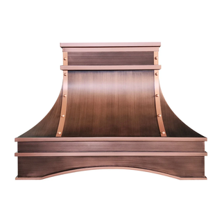 Custom Link -  SINDA H26-A4 Copper Range Hood for Carolyn