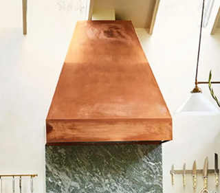 Custom -  SINDA Copper Range Hood For Portia