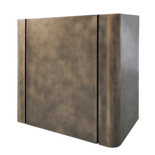 SINDA Luxury Box Aged Brass Custom  Kitchen Range Hood