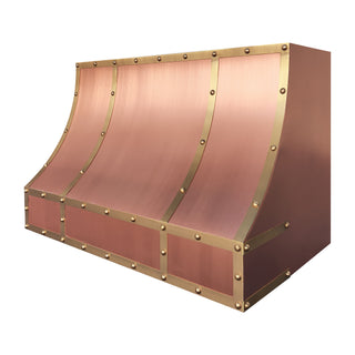 natural copper hoods for the kitchen