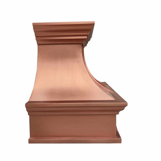 SINDA Curve Copper Stove Exhaust Hood