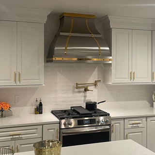 [CUSTOM] SINDA Bell Shaped Custom Stainless Steel Vent Hood SRH1-2-2TR