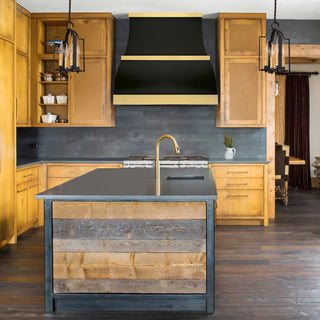 [CUSTOM] SINDA Bell Shape Stainless Steel Kitchen Hood SRH1-2-BS