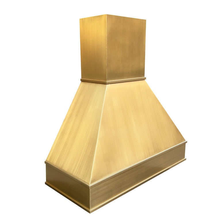 New Trend-SINDA SRH10 Chimney Handmade Brass Range Hood