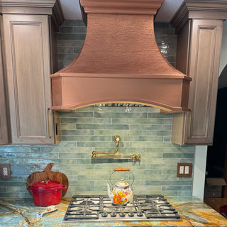 [CUSTOM] SINDA Arch Copper Curve Range Hood - H26-A2