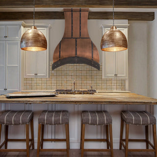 [CUSTOM] SINDA Arch Curve Copper Range Hood H26-C1