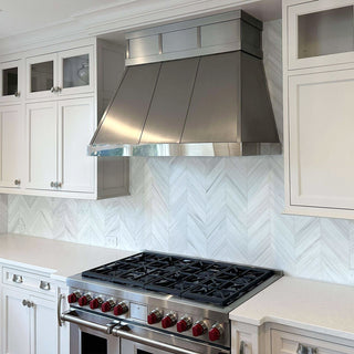 [CUSTOM] SINDA Decorative Brushed Stainless Steel Range Hood SRH12-4TR-P