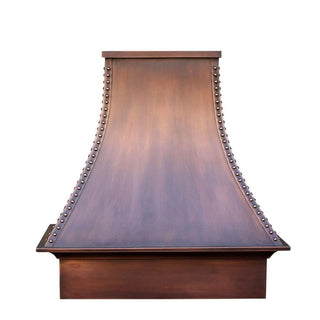 [CUSTOM] SINDA Hand Hammered Copper Range Hood - H27TR