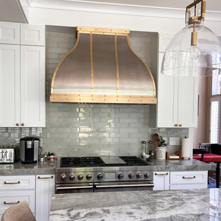 [CUSTOM] SINDA Bell Shaped Stainless Steel Custom Kitchen Hood SRH1-DB2TR